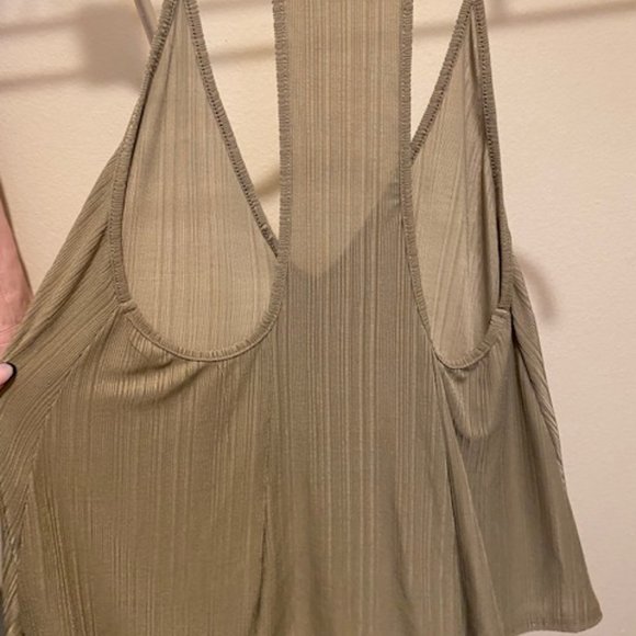 Free People Dress Tank in Tan Army Green - Picture 5 of 5